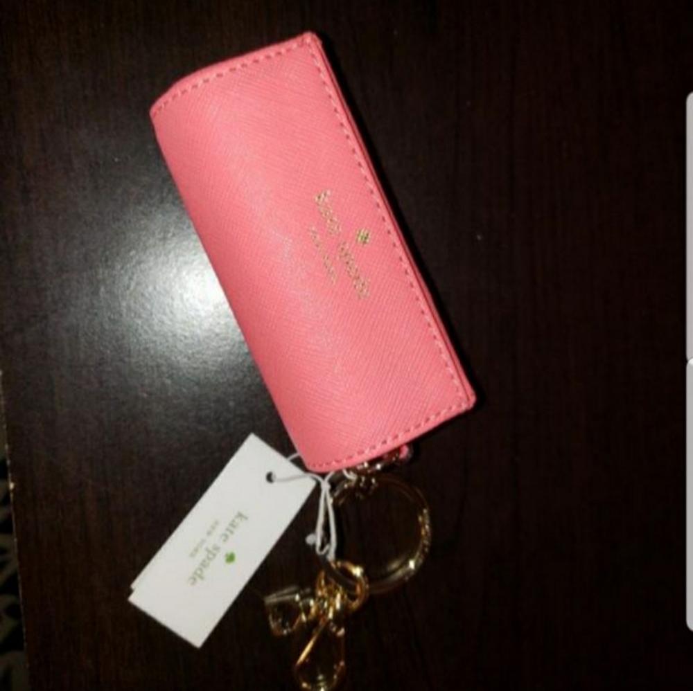 Brand new Kate Spade Lipstick Case Keychain